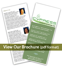 View the Cypress Professional Group brochure in pdf format